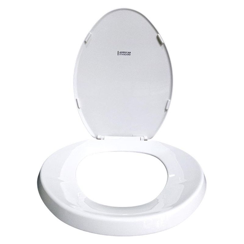 Asiento para Inodoro Elongado con Bisel Color Beige