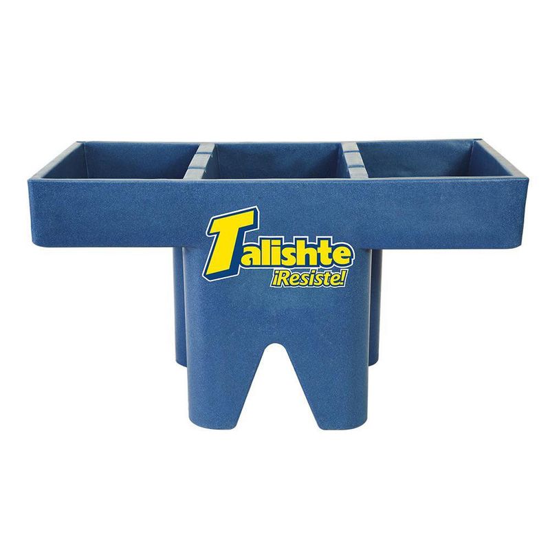 Pila Plástica 2 Lavaderos Color Celeste