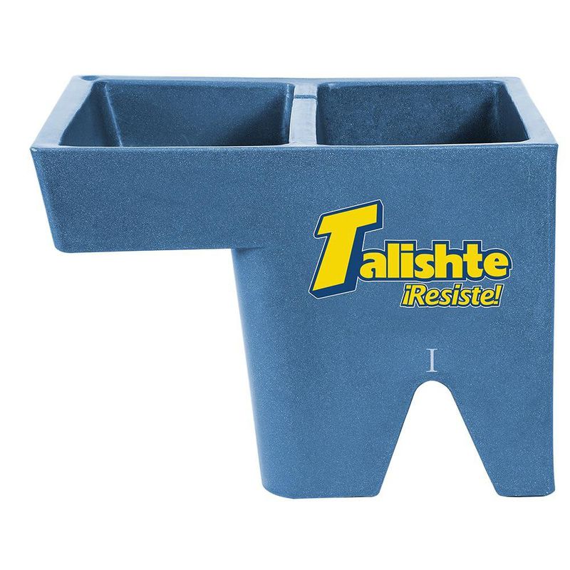 Pila Plástica 1 Lavadero Izquierdo Color Celeste