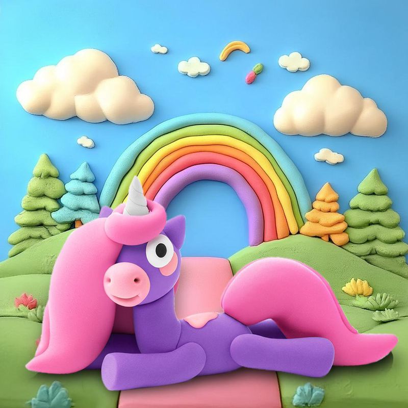 Plastilina Interactiva Unicornio Lighty 3 Botes