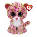 Peluche Ty Beanie Boos Lainey Leopardo Rosa