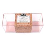 Organizador de Cosméticos Rosado 3 Divisiones