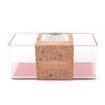 Organizador de Cosméticos Rosado 3 Divisiones