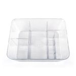 Organizador de Cosméticos Transparente 8 Divisiones