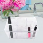 Organizador de Cosméticos Transparente 8 Divisiones