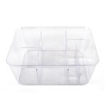 Organizador de Cosméticos Transparente 8 Divisiones