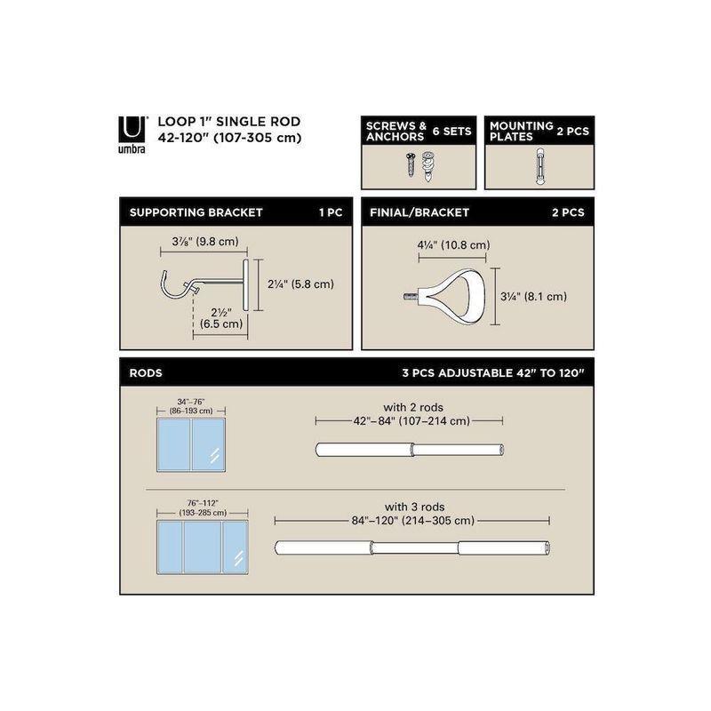 Galería de Metal Loop Extensible Níquel
