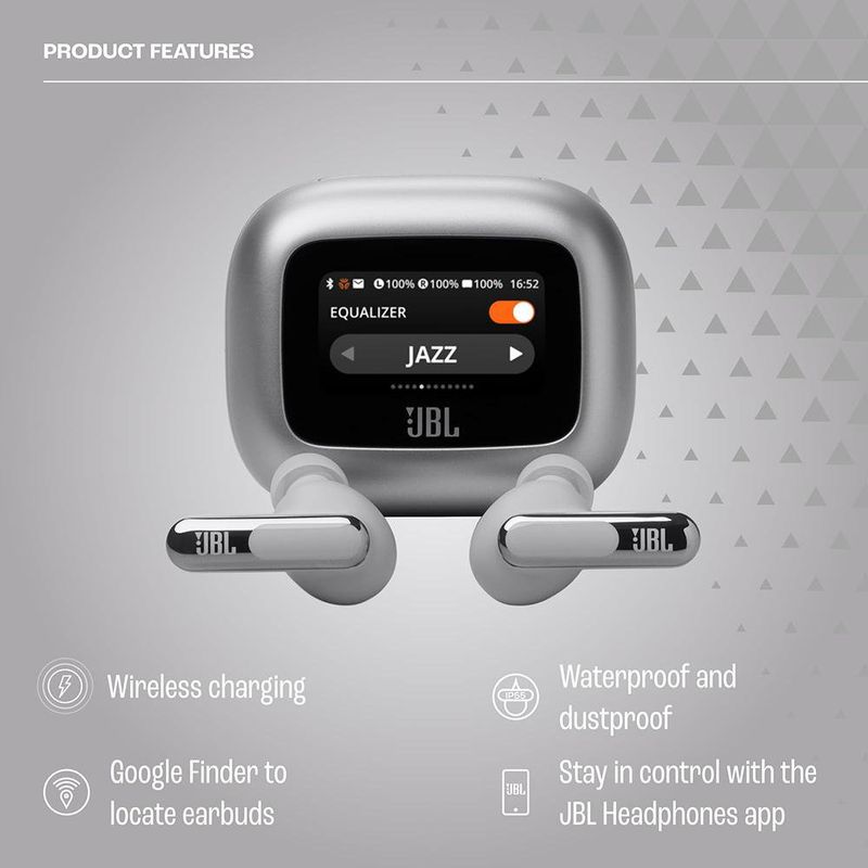 Audifonos Inalámbricos Live Beam 3 Gris