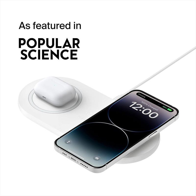 Belkin 10W Qi Dual Wireless Cargador Negro