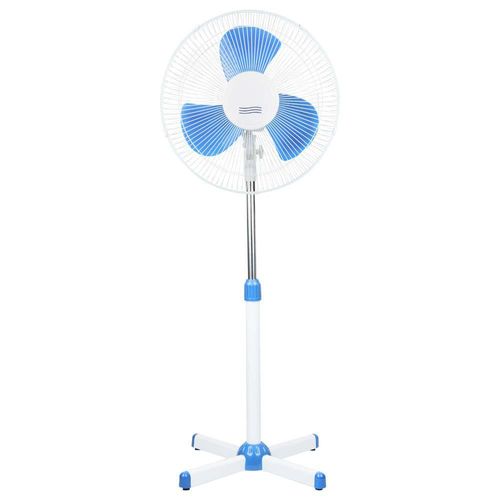 Ventilador Pedestal 16 Plg Blanco con 3 Velocidades