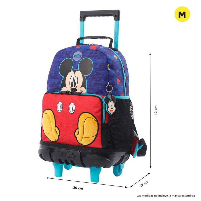 Mochila con Rodos M Mickey Mouse