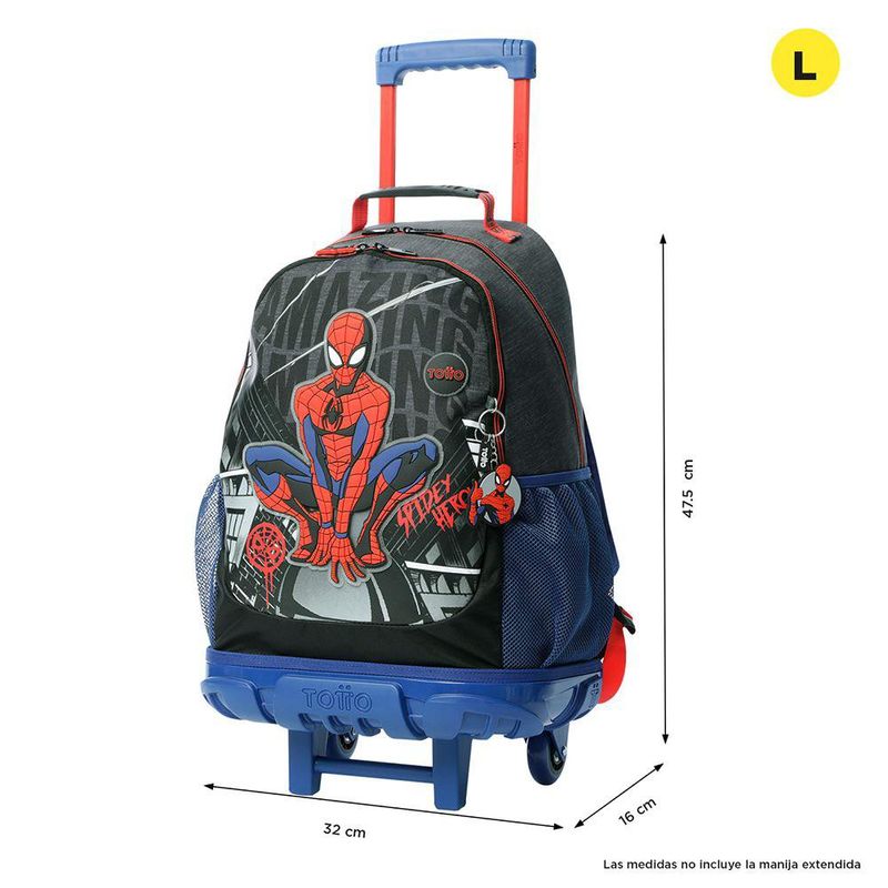 Mochila con Rodos Spider Man