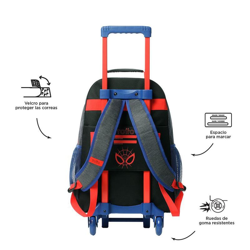 Mochila con Rodos Spider Man