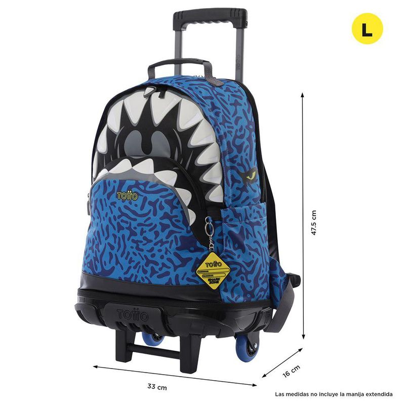Mochila con Rodos L Sharky