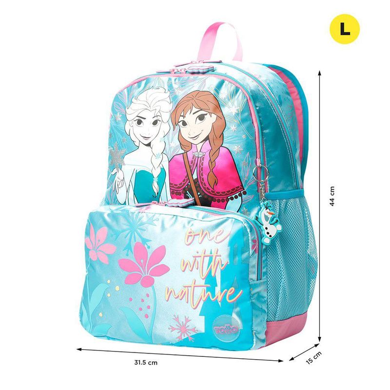 Mochila de Hombros L Frozen Elsa y Anna