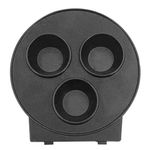 Máquina Multifuncional para Mini Donas con Placas Intercambiables Color Rojo