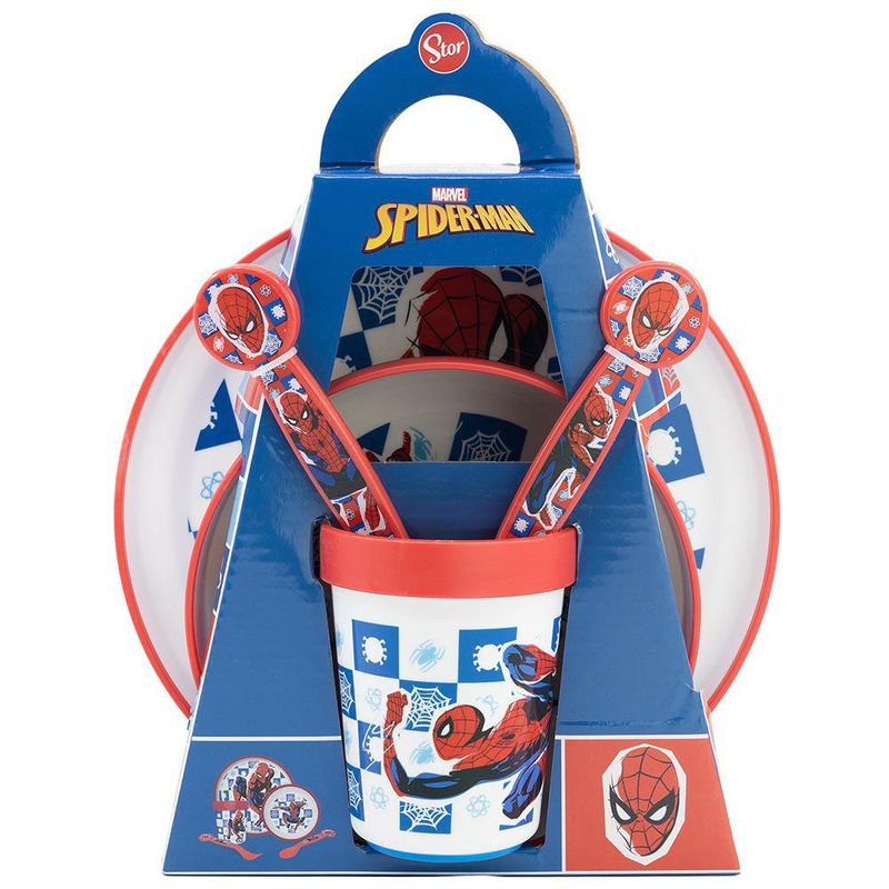 Vajilla 5 Pzas Spiderman