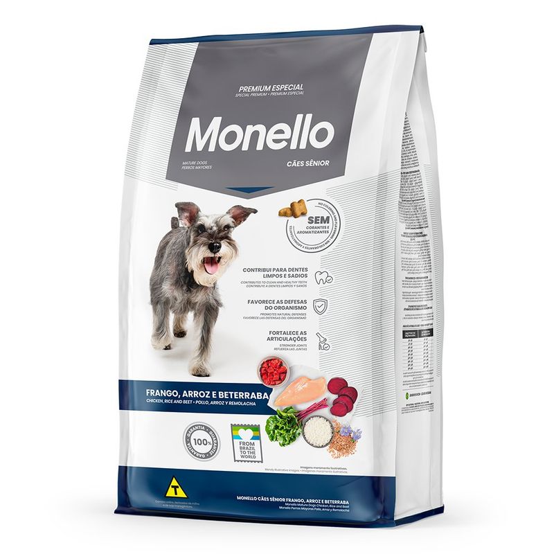 Concentrado para Perro Senior con Pollo Arroz y Remolacha 10.1 Kg