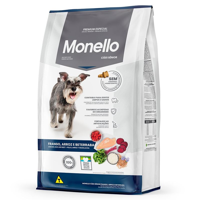 Alimento para Perros Senior con Pollo Arroz y Remolacha 1 Kg
