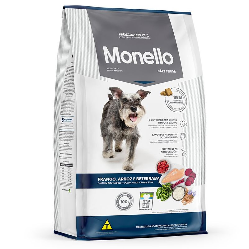 Alimento para Perros Senior con Pollo Arroz y Remolacha 1 Kg