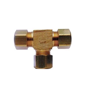 Tee de Latón 3/8 x 3/8 Plg