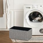Caja Rectangular Organizadora Gris 25X15X12 Cm