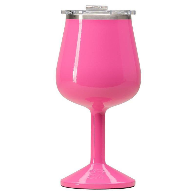 Copa Térmica de Acero Inoxidable Rosado 15 Oz