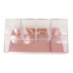 Caja Organizadora de Cosméticos Rosa
