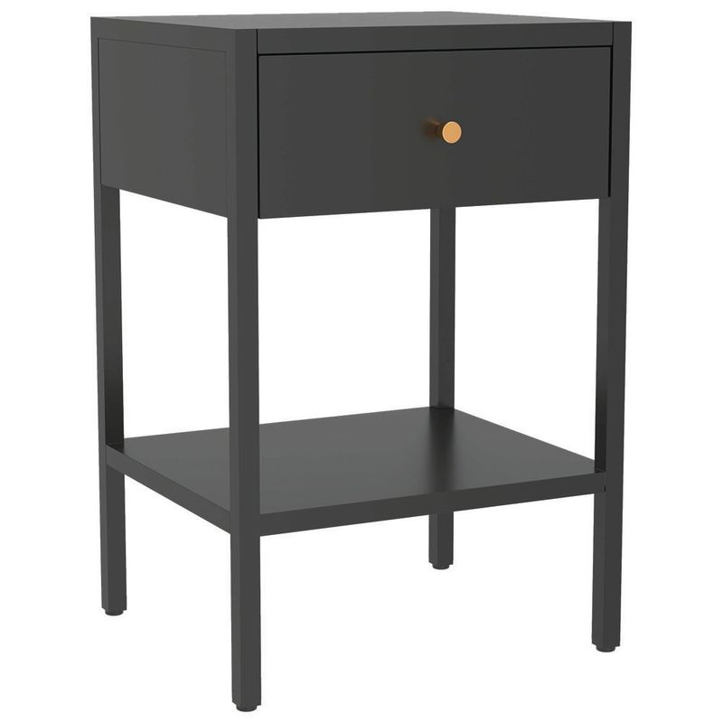 Mesa de Noche Pilly Gris