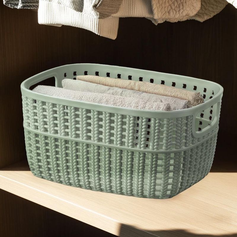 Set de 3 Canastas Knitty 3,50 Litros Colores Surtidos