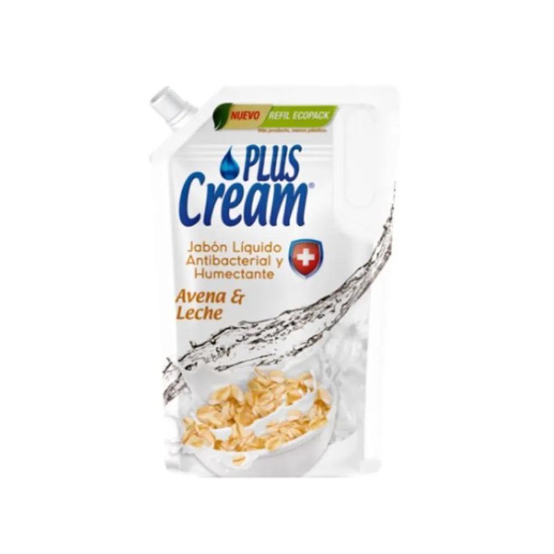 Jabón Líquido Antibacterial Avena y Leche