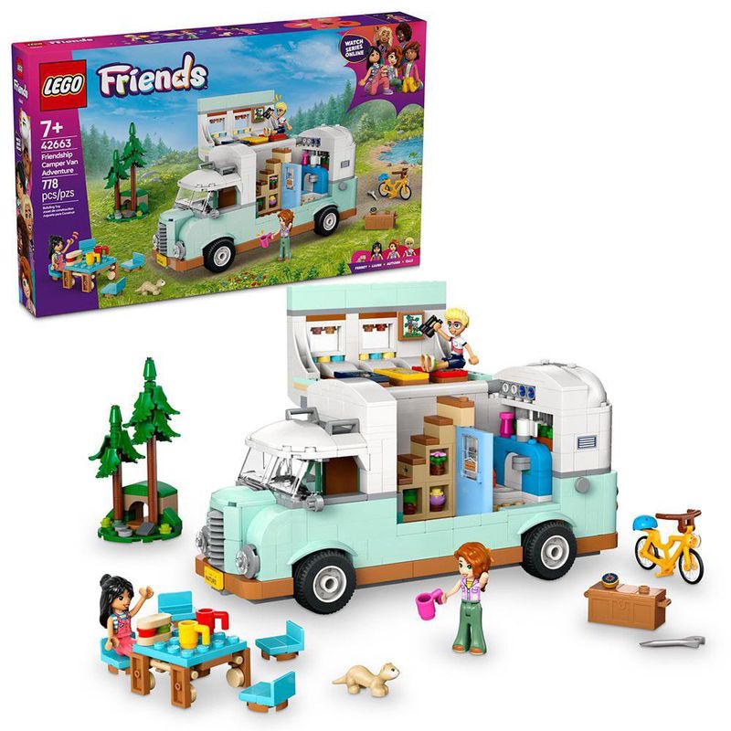 LEGO Friends Aventura en la Furgoneta Camper de la Amistad 778 Pzas