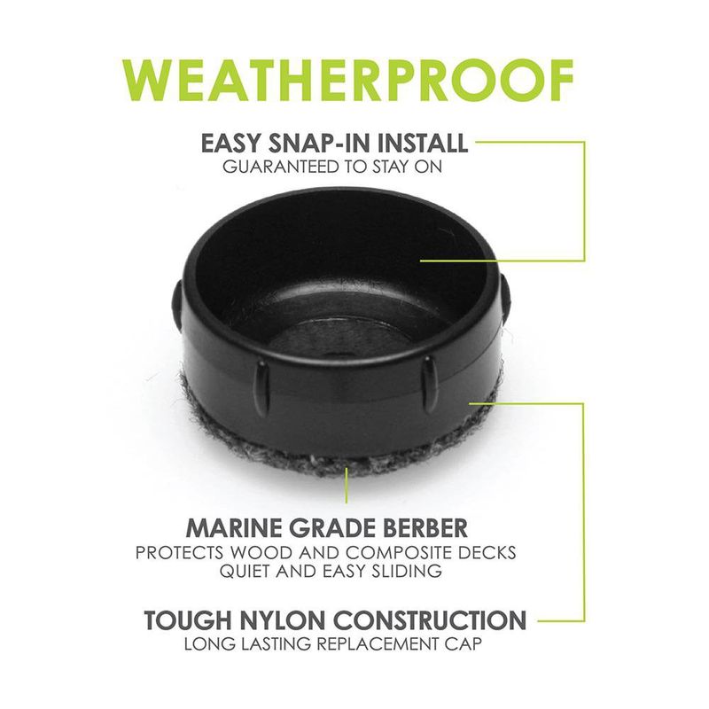Protectores para Exteriores Slipstick 1 1/2'' 8 Pzas