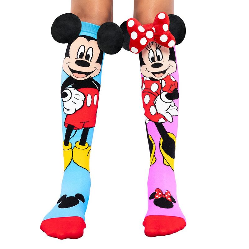 Calcetas Mickey y Minnie Mouse