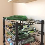 Rack para Botellas Negro de 4 Niveles