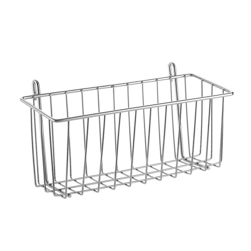 Canasta para Estantería Pequeña Cromada