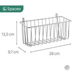 Canasta para Estantería Pequeña Cromada