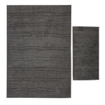 Set de Alfombras Alloy Negro 2 Pzas