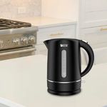 Tetera Plástica Negra 1.7 L