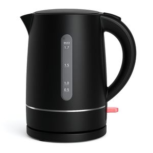 Tetera Plástica Negra 1.7 L