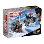Motos De Viuda Negra Y Capitán América 130 Pzas - Lego
