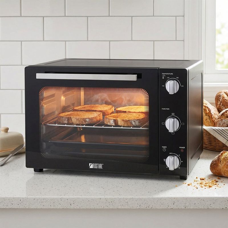 Horno Tostador Negro 48 L