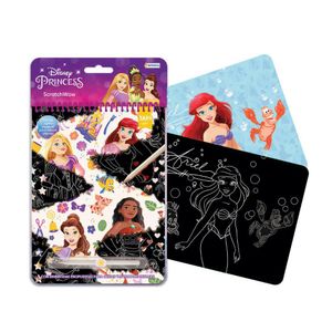 Libro de Raspar con Diseños de Princesas