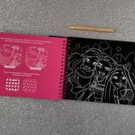 Libro de Raspar con Diseños de Princesas