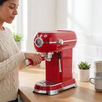 Maquina para Expreso de 15 Bares y 1 Litro Color Roja