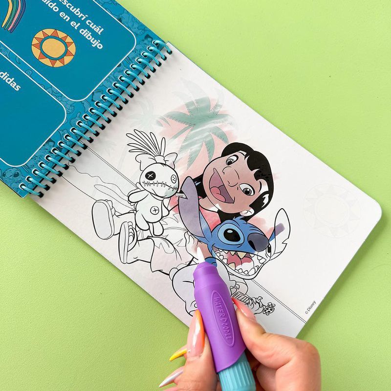 Libro de Colorear Reutilizable con Agua