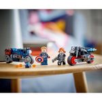 Motos De Viuda Negra Y Capitán América 130 Pzas - Lego
