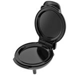 Mini Panquequera Rosthal Antiadherente Compacta Color Celeste 400 W