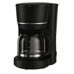 Cafetera Convencional Negra 1.5 L