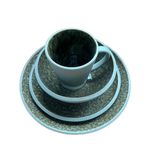 Vajilla Verde Texturizada 16 Pzas